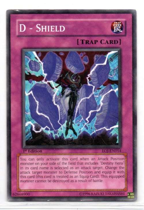 Yu-Gi-Oh! - D-Shield - 1st Ed/Common - Enemy of Justice (EOJ-EN054)