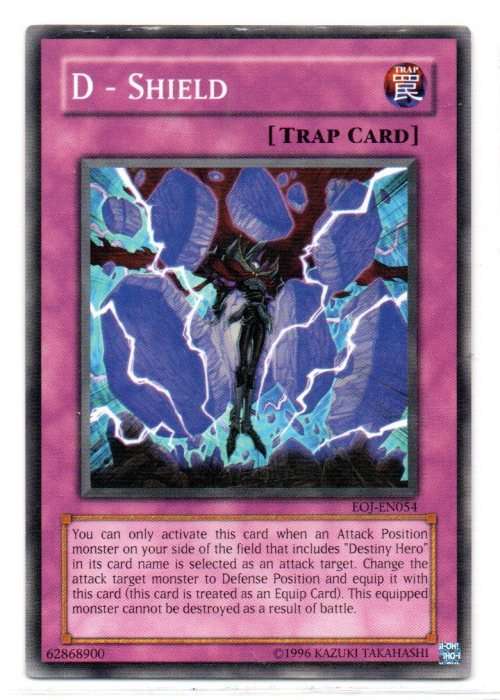 Yu-Gi-Oh! - D-Shield - Common - Enemy of Justice (EOJ-EN054)
