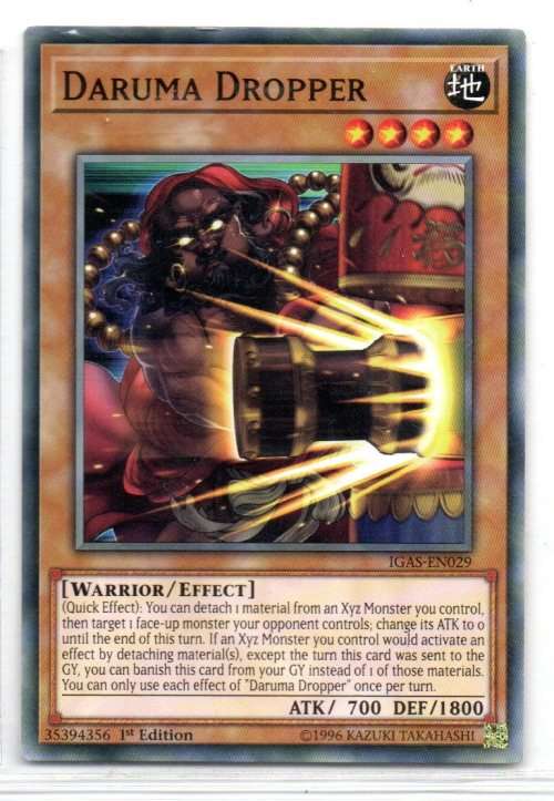 Yu-Gi-Oh! - Daruma Dropper - 1st Ed/Common - Ignition Assault (IGAS-EN029)