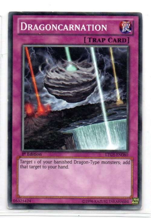Yu-Gi-Oh!  - Dragoncarnation - 1st Ed/Short Print - Lord of the Tachyon Galaxy (LTGY-EN080)