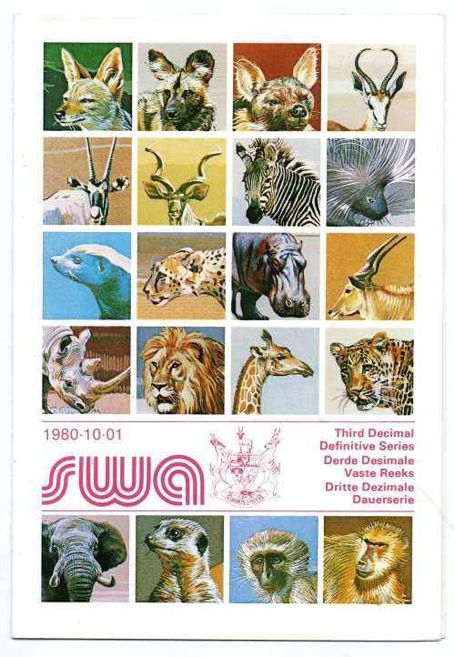 1980 South-West Africa Third Decimal Definitive Series FDC 30