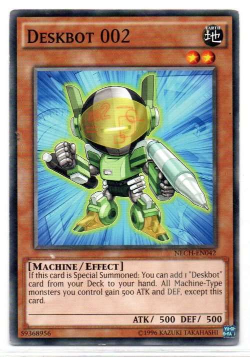 Yu-Gi-Oh!  - Deskbot 002 - Common - The New Challengers (NECH-EN042)