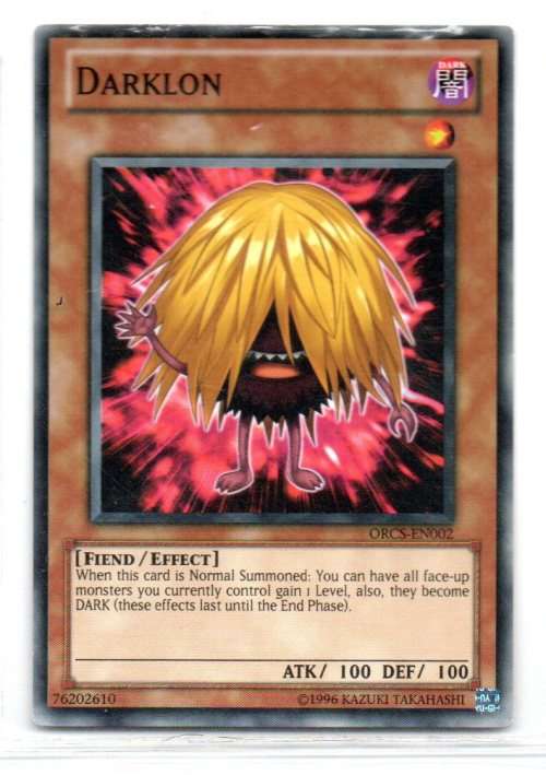Yu-Gi-Oh!  - Darklon - Common - Order of Chaos (ORCS-EN002)