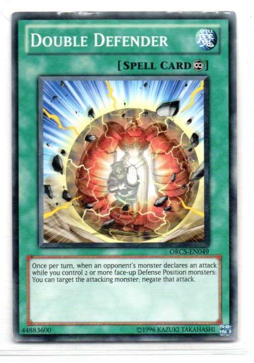 Yu-Gi-Oh!  - Double Defender - Common - Order of Chaos (ORCS-EN049)