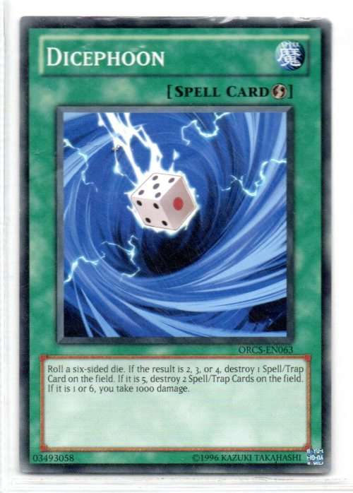 Yu-Gi-Oh!  - Dicephoon - Common - Order of Chaos (ORCS-EN063)