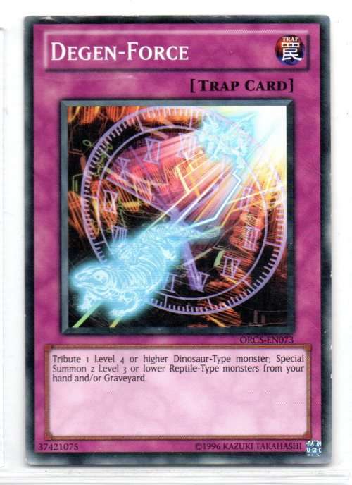 Yu-Gi-Oh!  - Degen-Forge - Common - Order of the Chaos (ORCS-EN073)