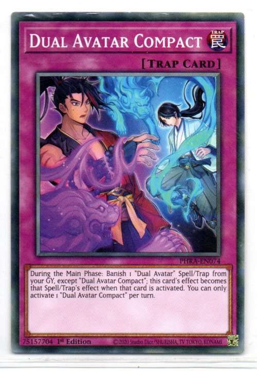 Yu-Gi-Oh!  -  Dual Avatar Compact - 1st Ed/Common - Phantom Rage (PHRA-EN074)