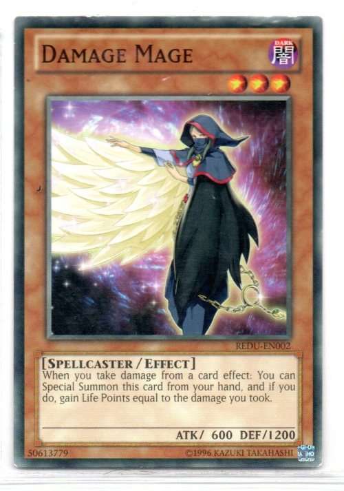 Yu-Gi-Oh!  -  Damage Mage - Common - Return of the Duelist (REDU-EN002)