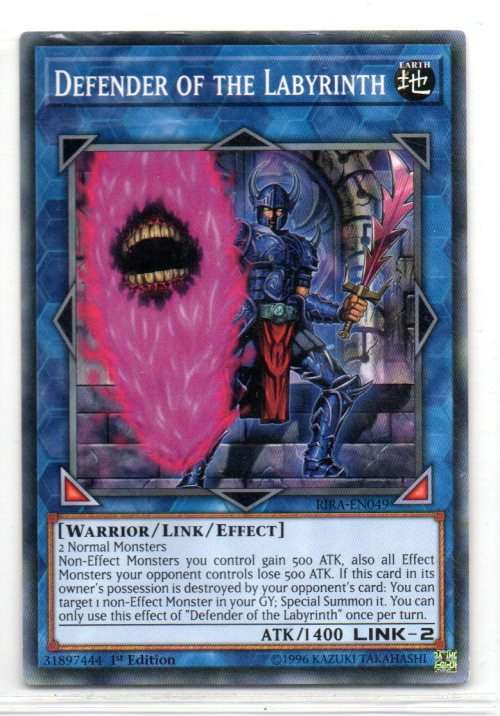 Yu-Gi-Oh! - Defender of the Labyrinth - 1st Ed/Common - Rising Rampage (RIRA-EN049)
