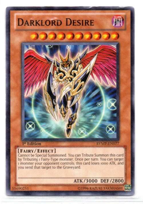 Yu-Gi-Oh! - Darklord Desire - 1st Ed/Common - Ra Yellow Mega Pack (RYMP-EN077)