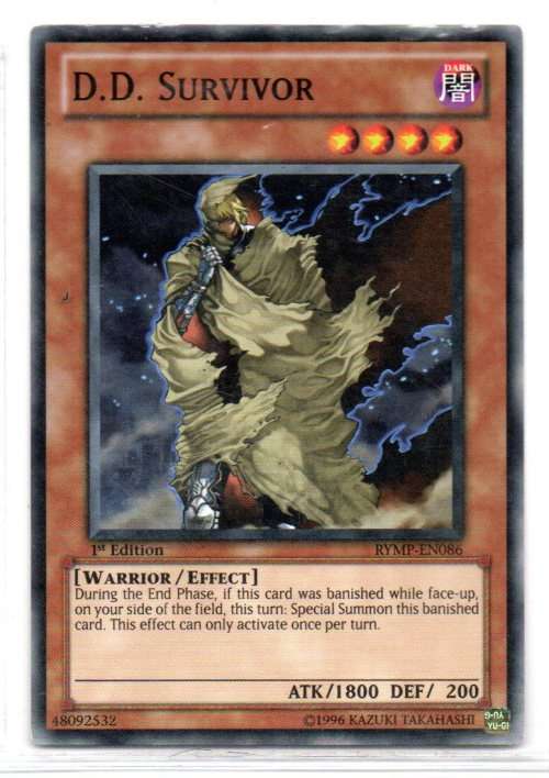 Yu-Gi-Oh! - D.D. Survivor - 1st Ed/Common - Ra Yellow Mega Pack (RYMP-EN086)
