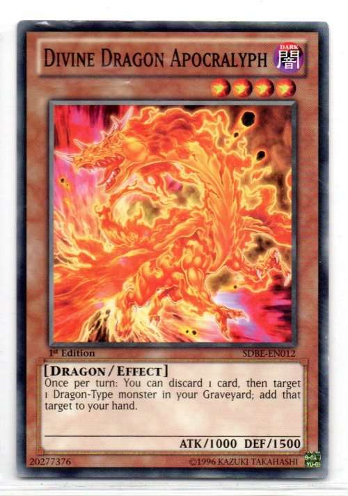 Yu-Gi-Oh! - Divine Dragon Apocralyph - 1st Ed/Common - Saga of Blue-Eyes White Dragon Structure Deck