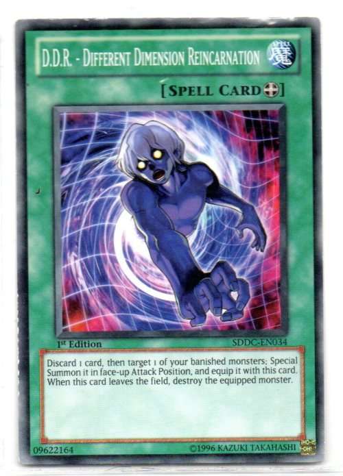 Yu-Gi-Oh! - D.D.R. - Different Dimension Reincarnation - 1st Ed/Common - Dragons Collide Structure D
