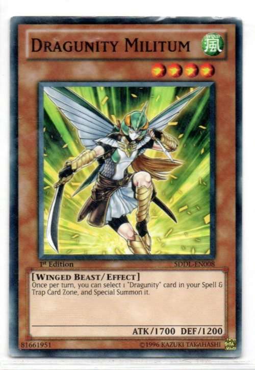Yu-Gi-Oh! - Dragunity Militum - 1st Ed/Common - Dragunity Legion Stucture Deck (SDDL-EN008)