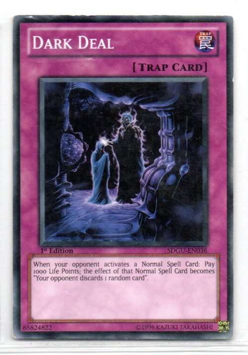 Yu-Gi-Oh! - Dark Deal - 1st Ed/Common - Gates of the Underworld Structure Deck (SDGU-EN036)