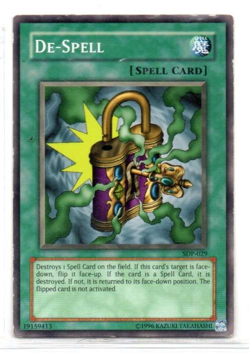 Yu-Gi-Oh! - De-Spell - Common - Starter Deck: Pegasus (SDP-029)