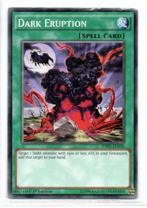 Yu-Gi-Oh! - Dark Eruption - 1st Ed/Common - Pendulum Domination Structure Deck (SDPD-EN030)