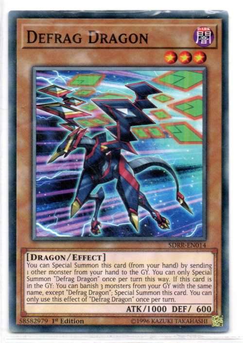 Yu-Gi-Oh! - Defrag Dragon - 1st Ed/Common - Structure Deck: Roket Revolt (SDRR-EN014)