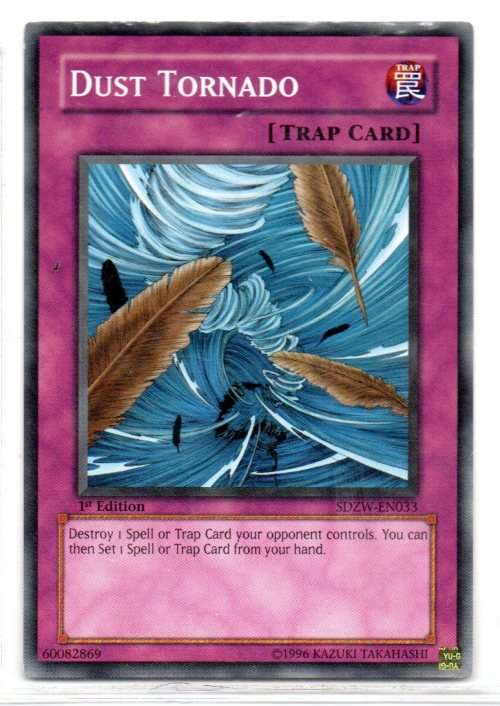 Yu-Gi-Oh! - Dust Tornado - 1st Ed/Common - Zombie World Structure Deck (SDZW-EN003)