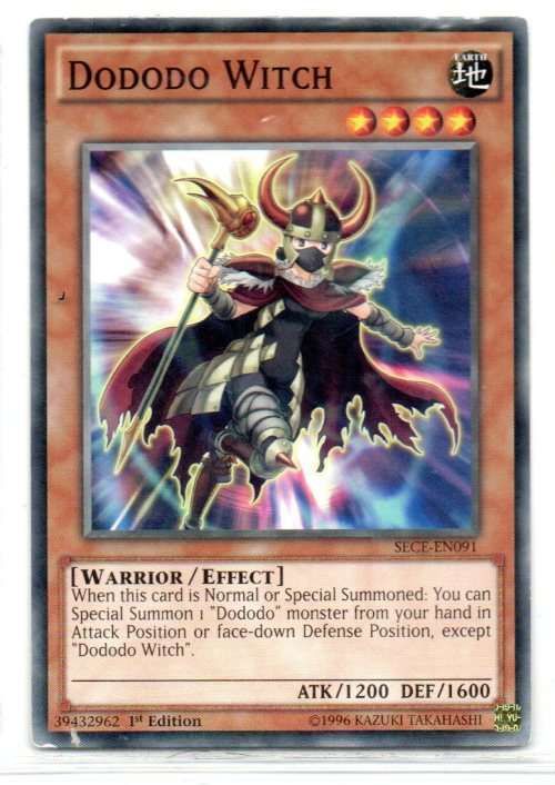 Yu-Gi-Oh! - Dododo Witch - 1st Ed/Common - Secrets of Eternity (SECE-EN091)