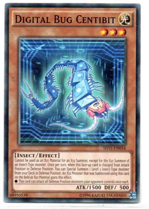 Yu-Gi-Oh! - Digital Bug Centibit - Common - Shinig Victories (SHVI-EN034)