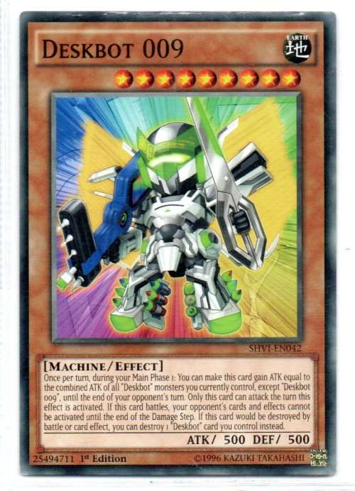 Yu-Gi-Oh! - Deskbot 009 - 1st Ed/Common - Shining Victories (SHVI-EN042)