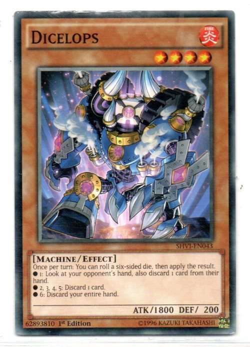 Yu-Gi-Oh! - Dicelops - 1st Ed/Short Print - Shining Victories (SHVI-EN043)