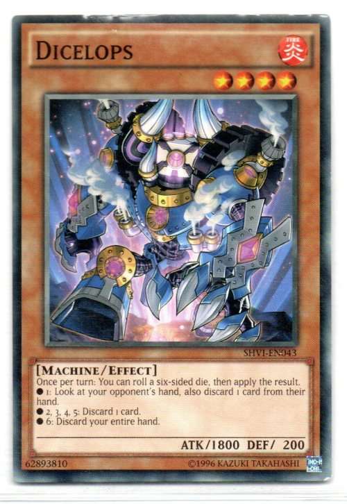 Yu-Gi-Oh! - Dicelops - Short Print - Shining Victories (SHVI-EN043)
