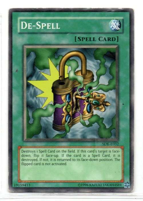 Yu-Gi-Oh! - De-Spell - Common - Starter Deck: Kaiba (SDK-E032)
