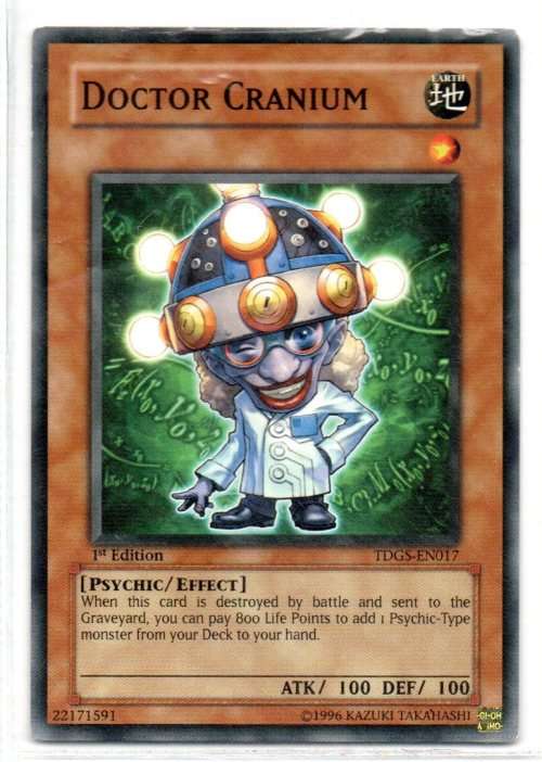 Yu-Gi-Oh! - Doctor Cranium - 1st Ed/Common - The Duelist Genesis (TDGS-EN017)