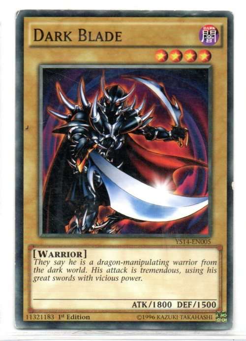 Yu-Gi-Oh! - Dark Blade - 1st Ed/Common - Super Starter: Space-Time Showdown (YS14-EN005)