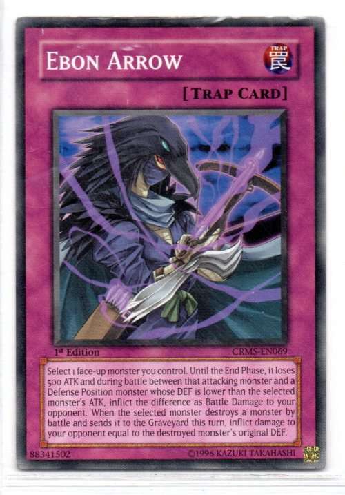 Yu-Gi-Oh! - Ebon Arrow - 1st Ed/Common - Crimson Crises (CRMS-EN069)