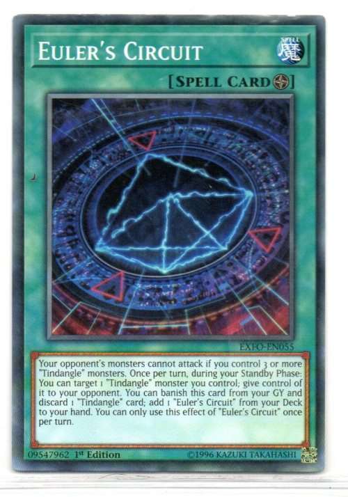 Yu-Gi-Oh! - Euler`s Circuit - 1st Ed/Common - Extreme Force (EXFO-EN055)
