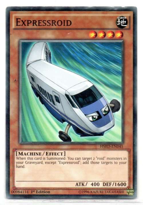 Yu-Gi-Oh! - Expressroid - 1st Ed/Common - High-Speed Riders (HSRD-EN045)