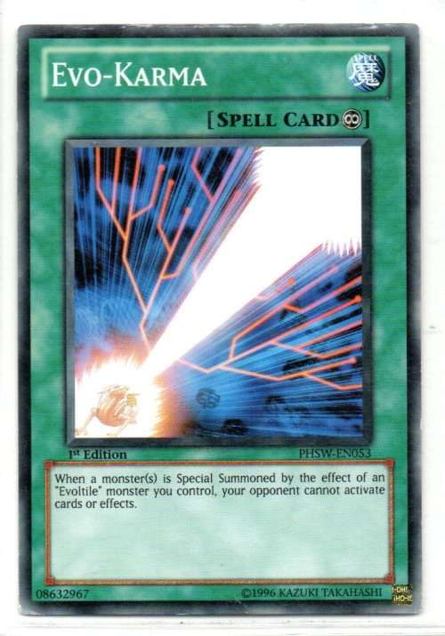 Yu-Gi-Oh! - Evo-Karma - 1st Ed/Common - Photon Shockwave (PHSW-EN053)