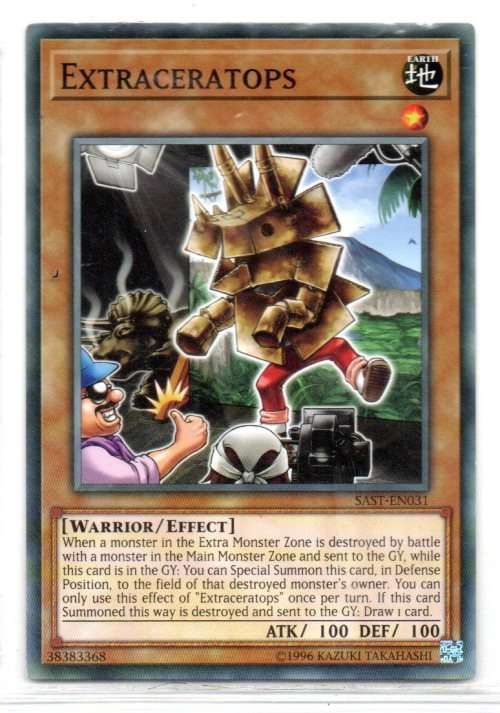 Yu-Gi-Oh! - Extraceratops - Common - Savage Strike (SAST-EN031)