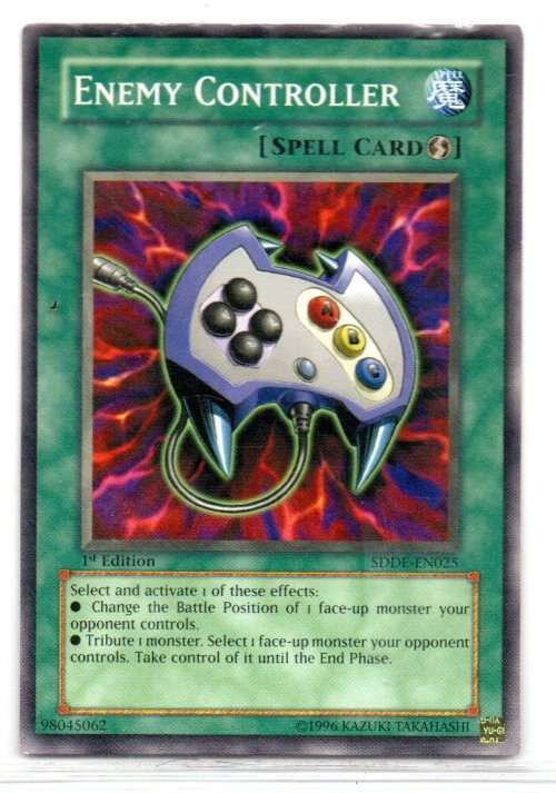 Yu-Gi-Oh! - Enemy Controller - 1st Ed/Common - The Dark Emperor Structure Deck (SDDE-EN025)