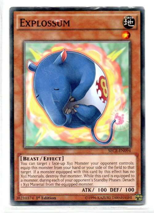 Yu-Gi-Oh! - Explossum - 1st Ed/Common - Secrets of Eternity (SECE-EN094)