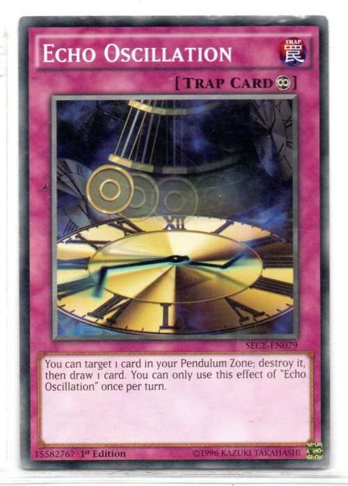 Yu-Gi-Oh! - Echo Oscillation - 1st Ed/Common - Secrets of Eternity (SECE-EN079)