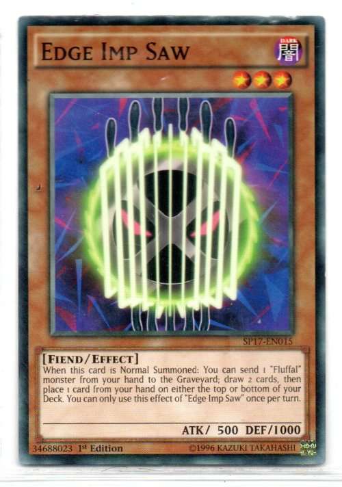 Yu-Gi-Oh! - Edge Imp Saw - 1st Ed/Common - Star Pack Battle Royal (SP17-EN015)
