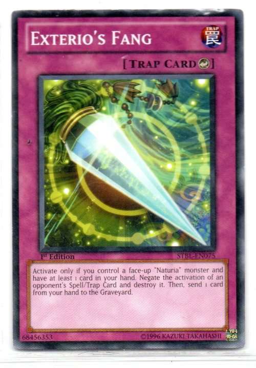 Yu-Gi-Oh! - Exterio`s Fang - 1st Ed/Common - Starstrike Blast (STBL-EN075)