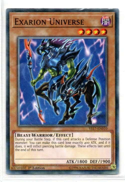Yu-Gi-Oh! - Exarion Universe - 1st Ed/Common - Starter Deck: Link Strike (YS17-EN010)