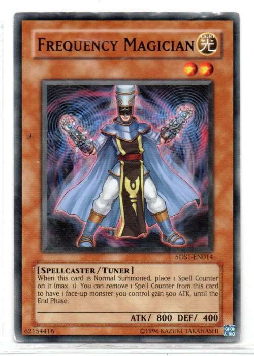 Yu-Gi-Oh! - Frequency Magician - Common - StarterDeck: Yu-Gi-Oh! 5D`s (5DS1-EN014)