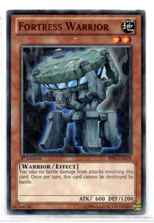Yu-Gi-Oh! - Fortress Warrior - 1st Ed/Common - Battle Pack 2: War of the Giants (BP02-EN078)