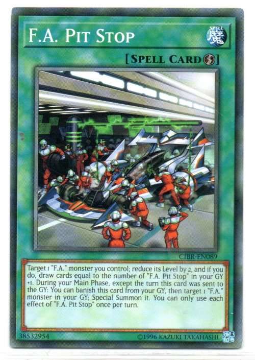 Yu-Gi-Oh! - F.A. Pitt Stop - Common - Circuit Break (CIBR-EN089)