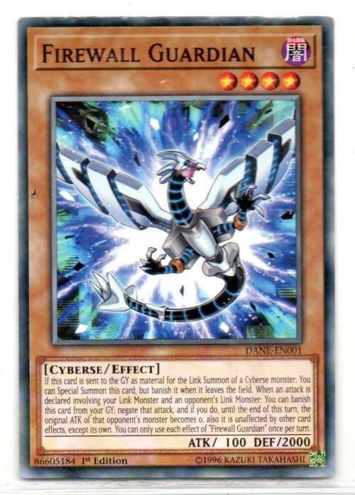 Yu-Gi-Oh! - Firewall Guardian - 1st Ed/Common - Dark Neostorm (DANE-EN001)