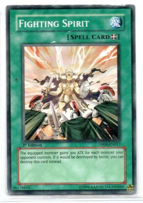 Yu-Gi-Oh! - Fighting Spirit - 1st Ed/Common - Duelist Pack: Yusei (DP08-EN017)