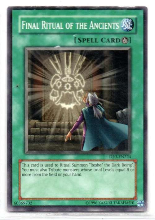 Yu-Gi-Oh! - Final Ritual of the Ancients - Common - Dark Revelation Volume 3 (DR3-EN224)