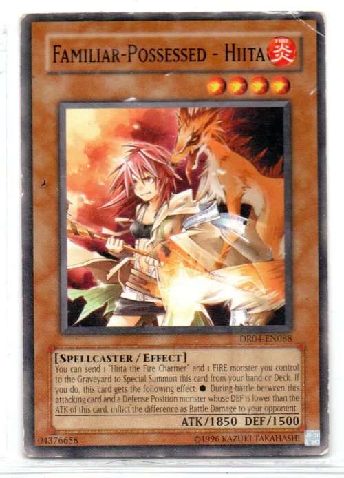 Yu-Gi-Oh! - Familiar-Possessed - Hiita - Common - Dark Revelation Volume 4 (DR04-EN088)