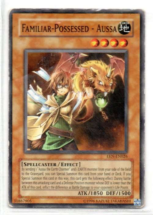 Yu-Gi-Oh! - Familiar-Possessed - Aussa - Common - Elemental Energy (EEN-EN026)